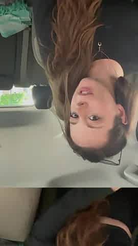 Going Thru A McDonald's Drive Thru During the time that Trying Not To CUM!