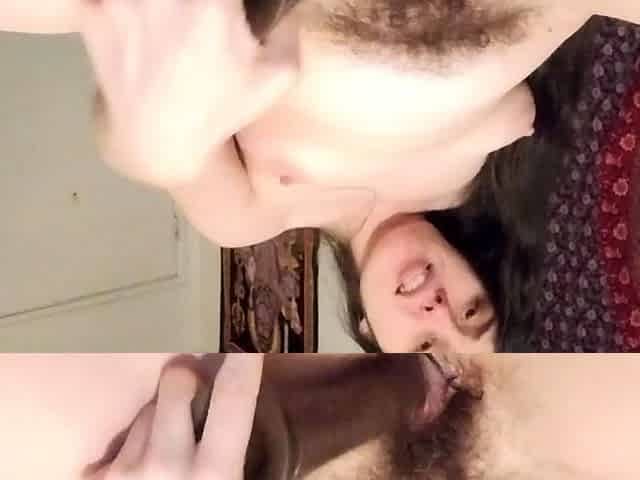 PAWGS Love Big Black Cock Fucking Hairy Pussy Squirting on