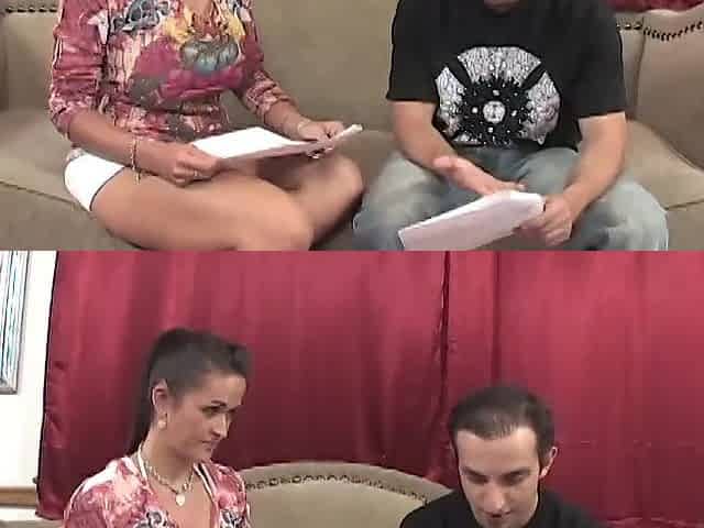 Large boobs hotties gets drilled hard in her booty