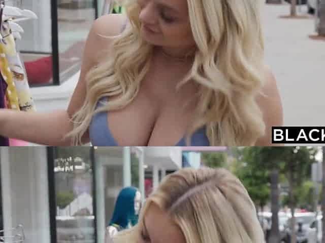 BLACKED Alina has coarse kinky sex with two giant BBCs