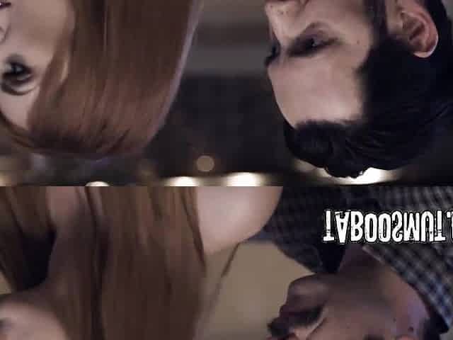 Breasty Babysitter Acquiesces To Three-some With Redhead mother I'd like to fuck And Her Spouse