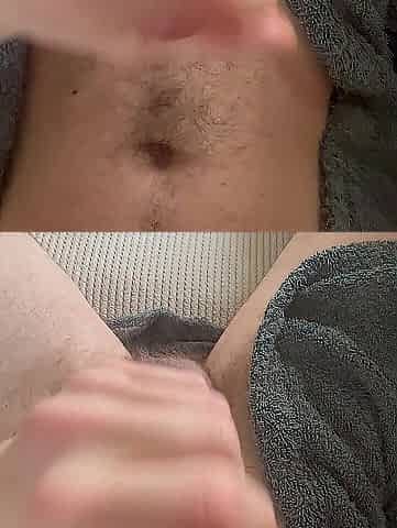 BWC milked in towel robe Solo Boy