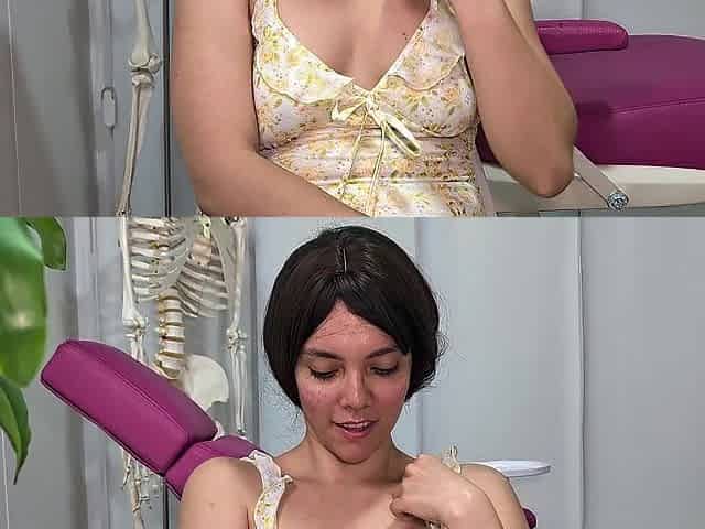 Sexy mother I'd like to fuck gets turned on by the doctor during her gynecological exam