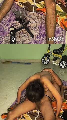 Desi Shivani Bhabhi with Her Husband Full Video.
