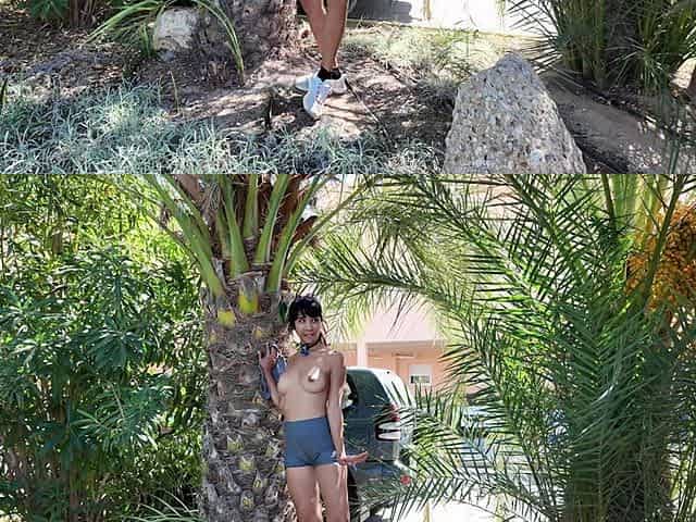 Public Outdoor Self Foot Worship Toe Licking Masturbation