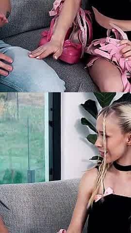 Too Much? Stepsis Seduces Shy Stepbro and Gets Pussy Creampie