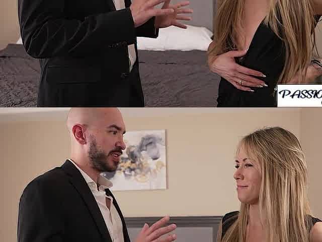 Bridesmaid Ashley Tee and groomsman hook up previous to wedding