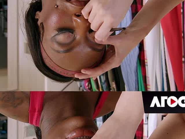 Ebony Mystique Gives A Sensual Performance Before Getting Dicked