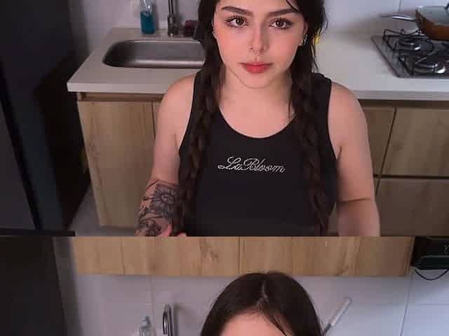 Helping My Chubby Friend's Big Sister: Amateur Creampie POV