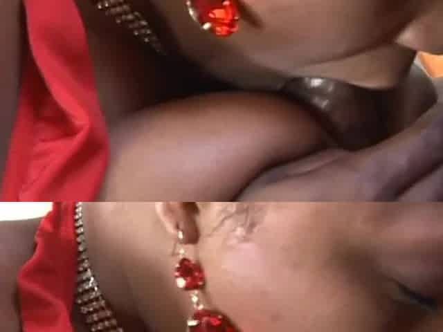 Vida Valentine with her large melons likes ebony jock