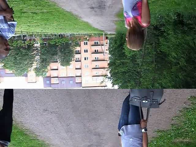 Madelyn in one of the hottest girls gets fucked in the park