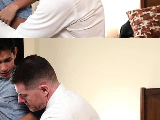 Small patient Damien Grey got huge cum from Legrand Wolf