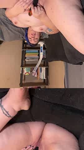 Masturbating with 2 Vibrators and Moans