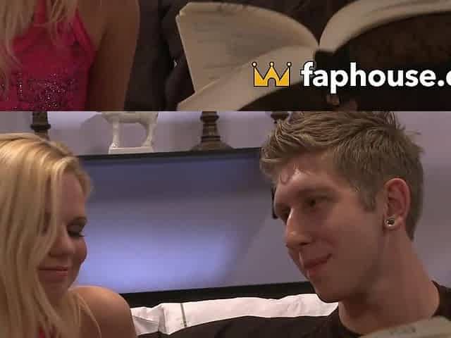 Slutty Yasmine Gold receives a throatful of sperm