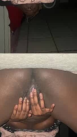 black creamy masturbation