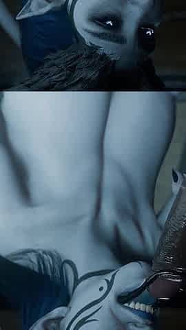 Madruga3d Hungry Succubus Gets Her Throat Destroyed by BBC - Swallowing Every Drop of Cum