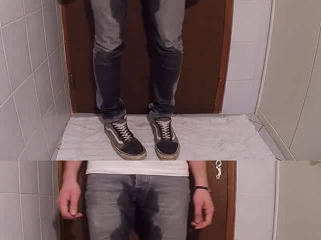 Urinate Slender Jeans, Vans Old Skool and Dressed Washroom