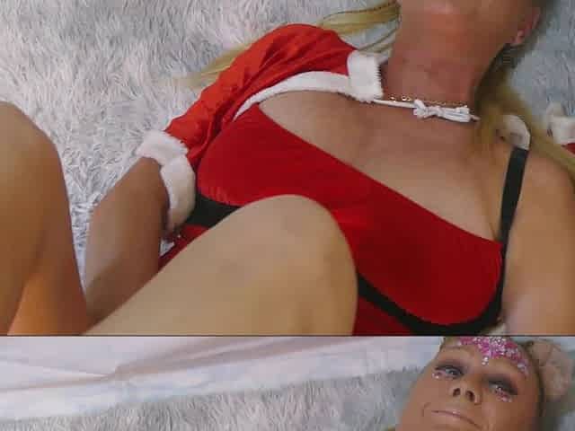 Dreaming of Masturbating & Fingering Ass & Pussy in Sexy Santa Outfit on Christmas Promo Set
