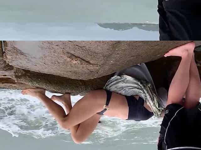 Stranger Anally Tempted Trusting mother I'd like to fuck and Dumps Her on Beach