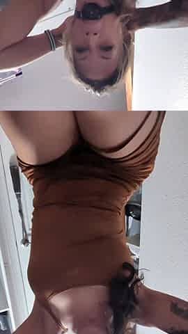 Great Big Boobs On Masturbating Redhead
