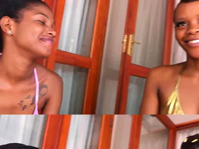 Busty Ebony Babes Team Up To Ride Share BWC