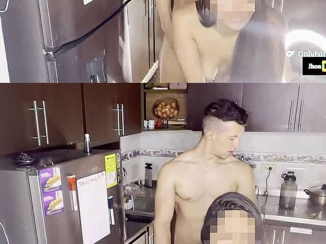 I drilled my neighbour in the kitchen whilst her spouse is traveling