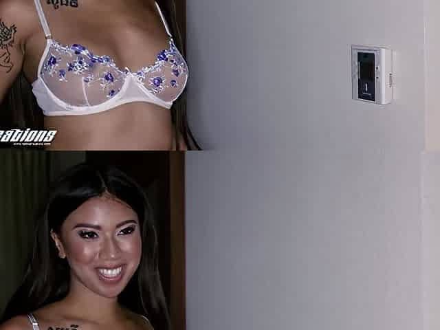 Free Premium Video Cheating Ebony Asian Mix Wife Fucks A Big White Cock At Hotel P1