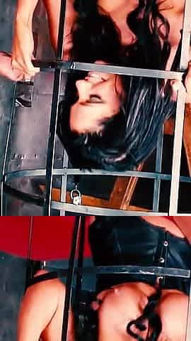 Beautiful Angela Aspen Fucked in a Cage