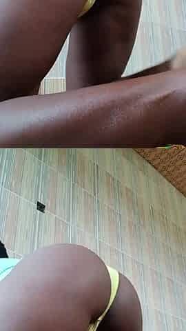 Introducing to the world, crazybitch the 1st black female to be an facile squirter