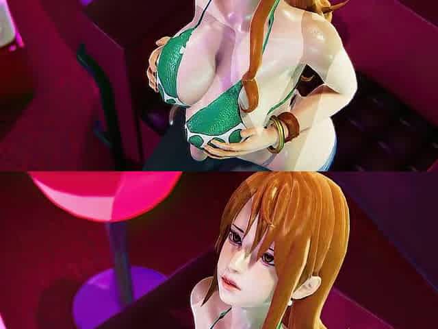 [ONE PIECE] Nami's pool party CG COMICS