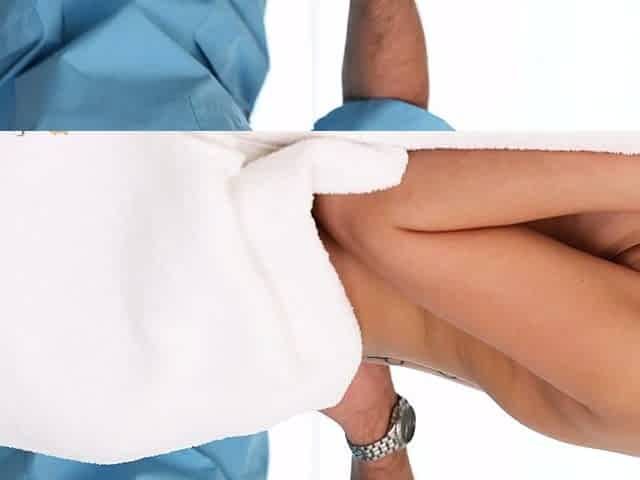 Hot Asian babe gets a massage and a big cock