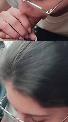 Car POV Blowjow