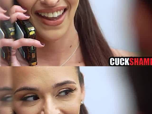 Cuckold spouse spying on cheating wife