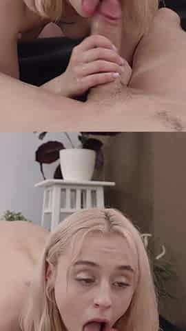 Flexi Teen Gets Tight Slippery Ass Stretched