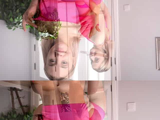 Curly Blonde Teen Records Solo Dildo Masturbation More at