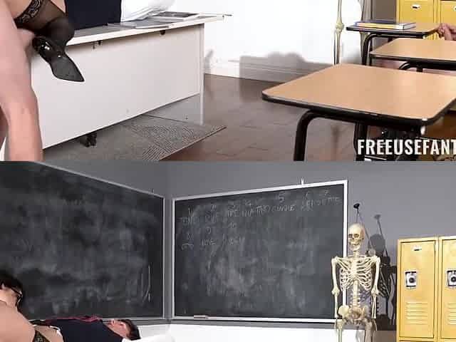 The Italian Teacher With Freeuse Fantasy, Valentina Italian And Valentina Nappi