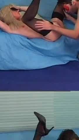 Blonde Amateur Sexy Bitch Rides a Nice Solid Cock