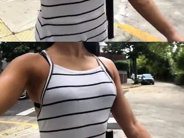 Playing and Touching Myself in Public - A Risky Adventure