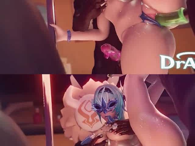 Eula After Dark Party Full Movie - Genshin Impact Hentai 3D Dragk 60 Fps Hilichurl BBC Churled