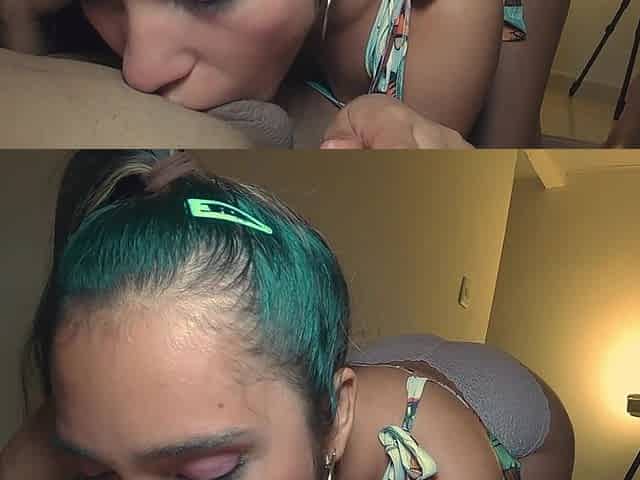 Beautiful Ass Brunette Can't Sleep Without Her Fucking