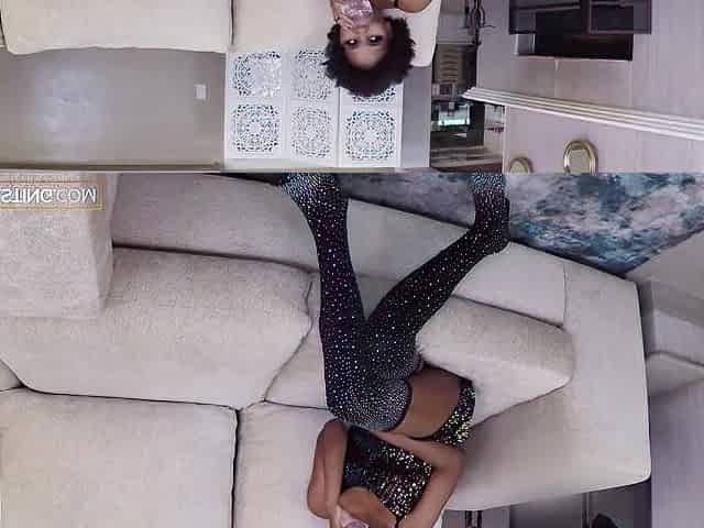 Large Melons Ebony mother I'd like to fuck Screwed Unfathomable & Coarse By BWC Producer On Bed Casting
