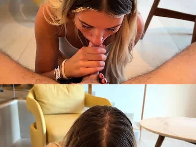 Ambie Bambii Gets Fucked Wearing Her White Bra