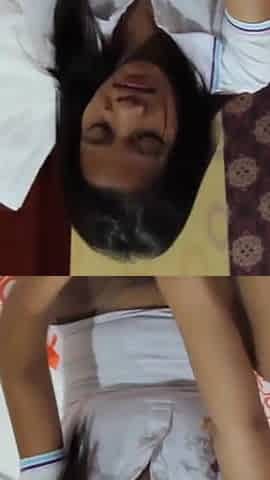 Tight Pinay pussy leaking with creampie cum