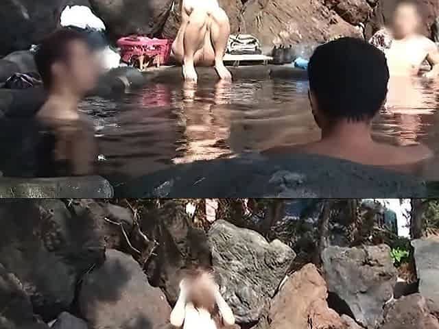 Nao exhibitionist coed bath