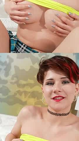 Horny teen gf Adalind Gray wants to JOI while masturbating