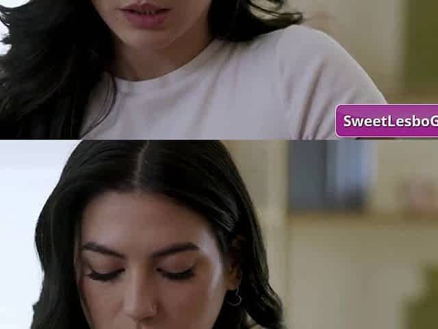 Hawt lesbian babes Kenna James & Megan Mistakes in action