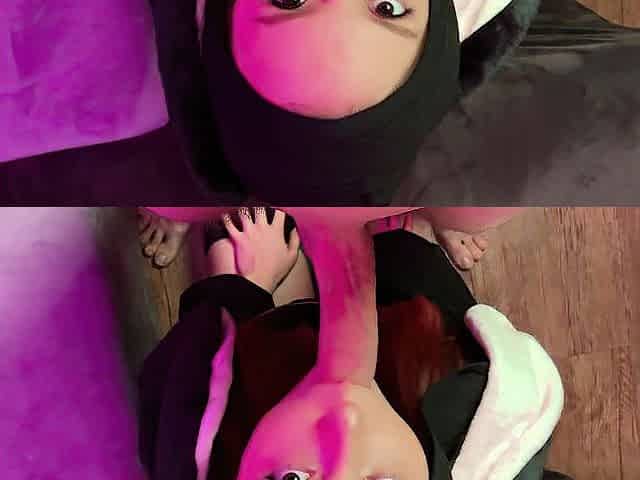 Rabbit gal got her vagina and booty creampied