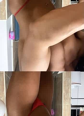Hungry brunette solo masturbation