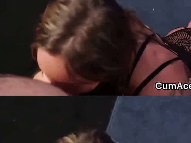 Sexy Idol Gets Jizz Shot On Her Face Swallowing All The Jizm