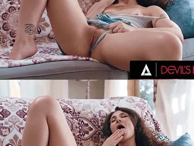 Hot Babe Asks A Voyeur To Fuck Her
